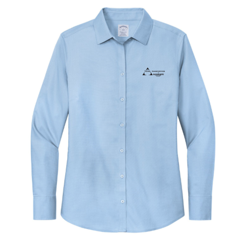 TotalTransport - Brooks Brothers Women's Wrinkle-Free Stretch Nailhead Shirt v3