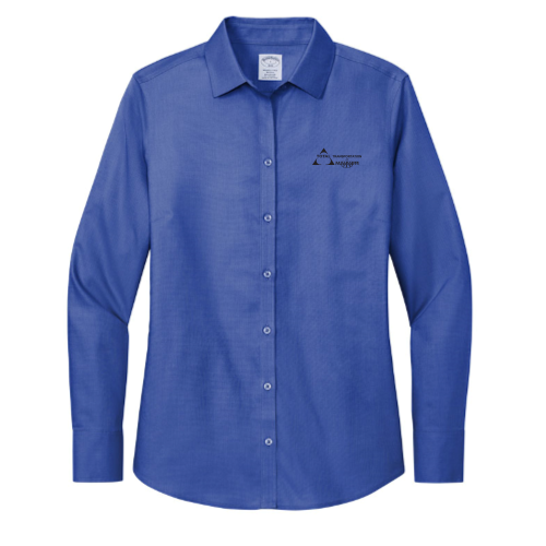 TotalTransport - Brooks Brothers Women's Wrinkle-Free Stretch Nailhead Shirt v3