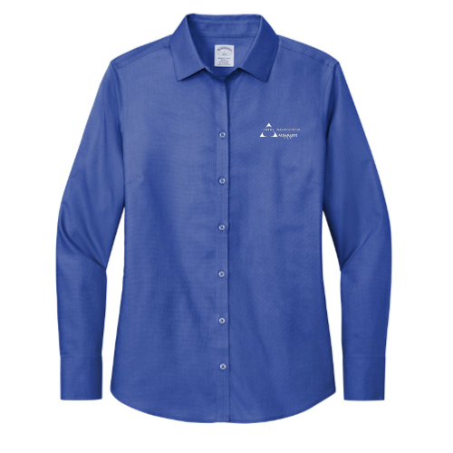 TotalTransport - Brooks Brothers Women's Wrinkle-Free Stretch Nailhead Shirt v1