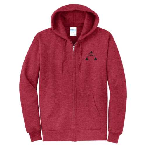 TotalTransport - Port & Company Classic Full-Zip Hooded Sweatshirt v3