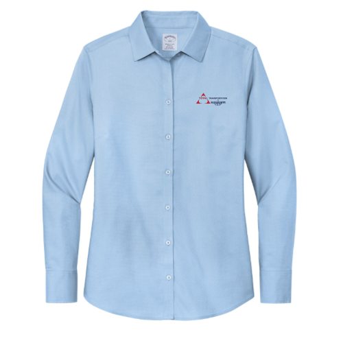 TotalTransport - Brooks Brothers Women's Wrinkle-Free Stretch Nailhead Shirt v4